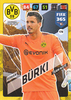 Roman Burki Borussia Dortmund 2018 FIFA 365 #178